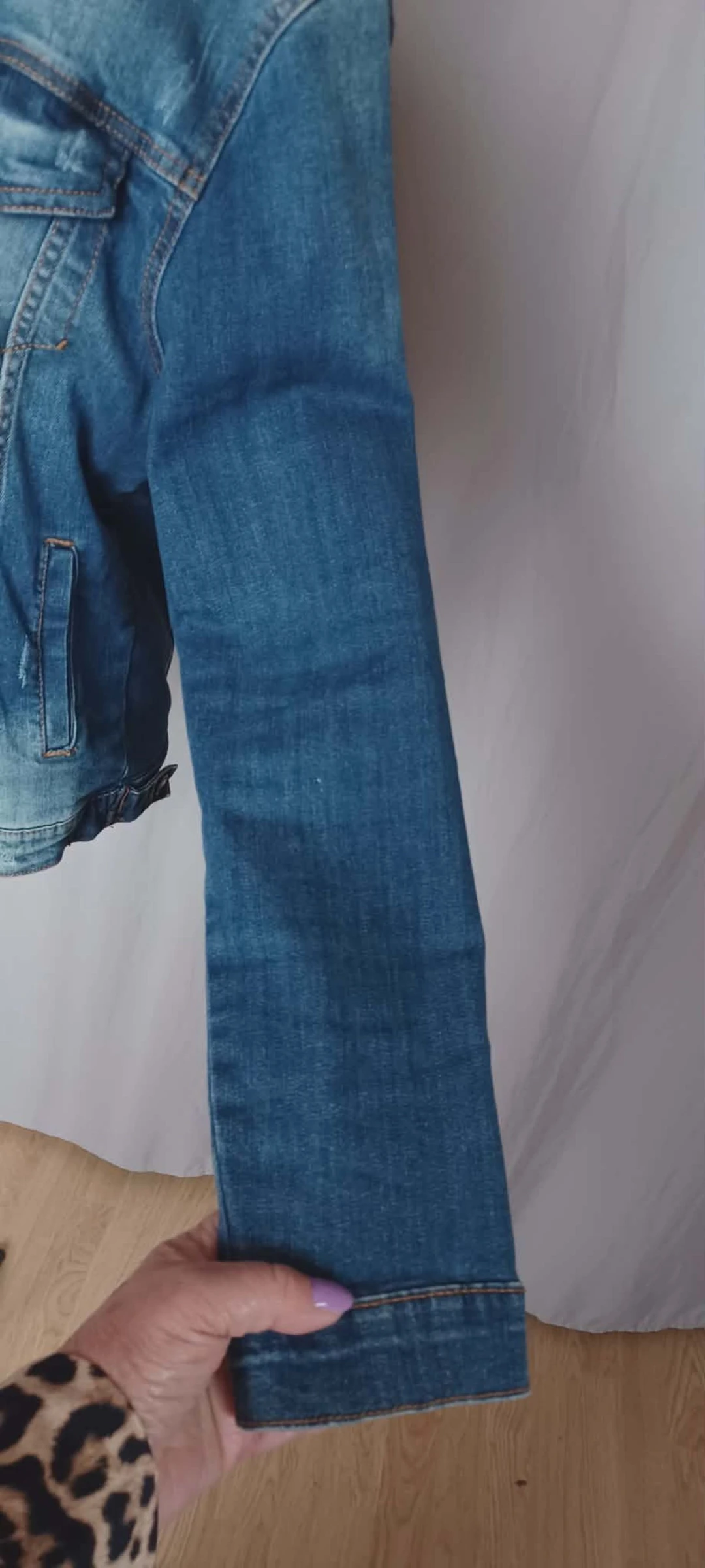 Heel mooie damesjeansjas maat L – photo 12